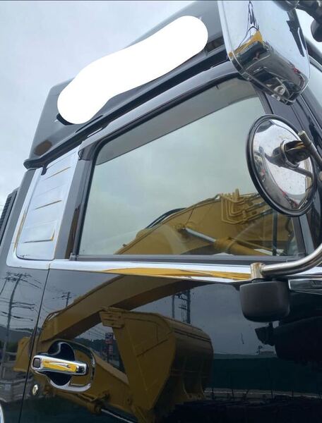 トラック用カット済みフィルム スパッタゴールド80 運転席助手席 クオン ギガ スーパーグレート プロフィア レンジャー その他