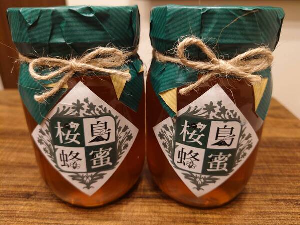 【2個セット】桜島蜂蜜 上野養蜂園 百花蜜 国産はちみつ 500g×2