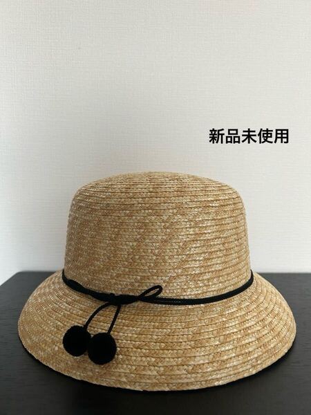 新品未使用 田中帽子店 D&DEPARTMENT 麦わら帽子 ベージュ 帽子 夏 日焼け対策 日除け 天然素材 シンプル ナチュラル 日本製