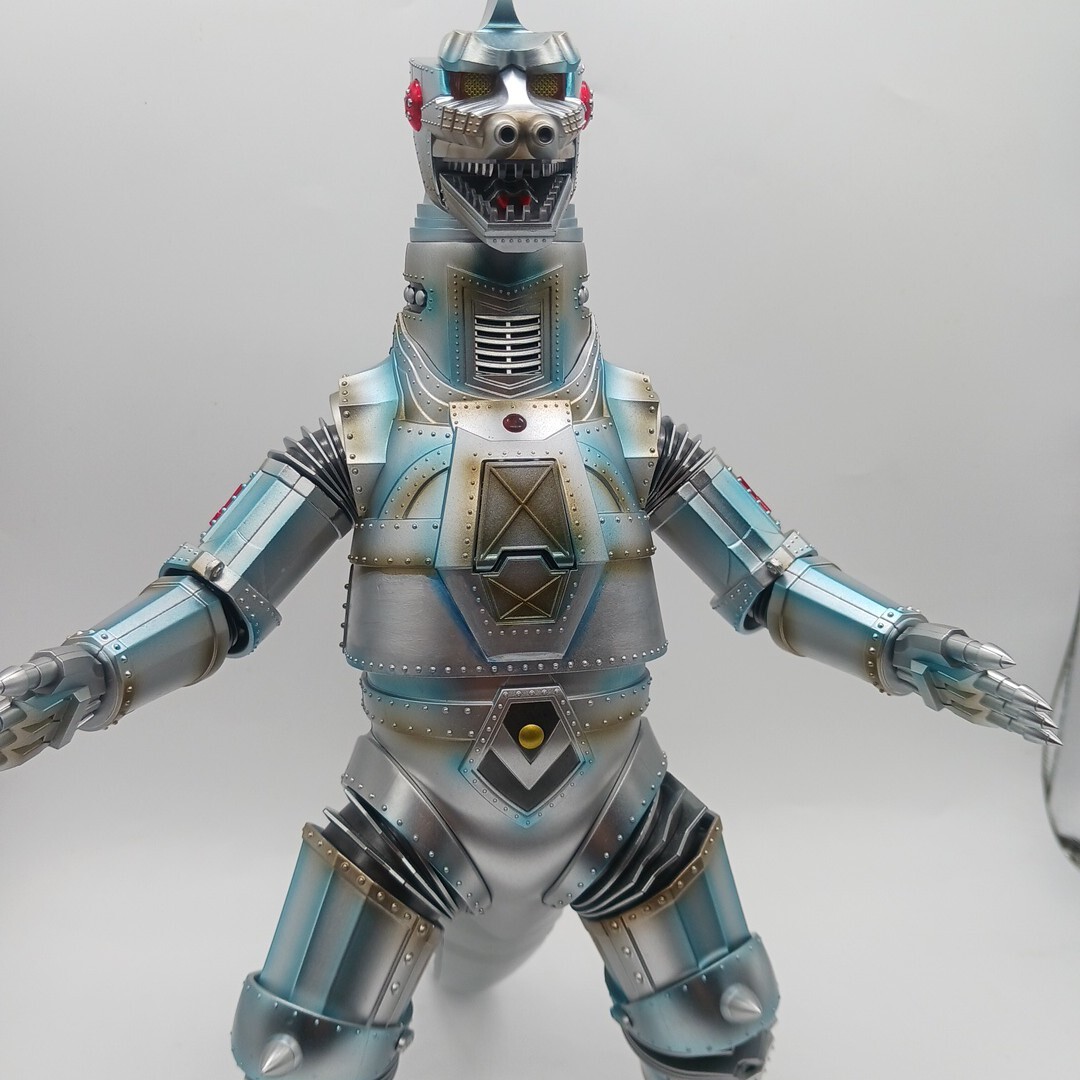 ジャンク メカゴジラ フィギュア ホワイト・ブルー Yahoo!オークション -「ジャンク品」(ゴジラ、怪獣) (特撮)の
