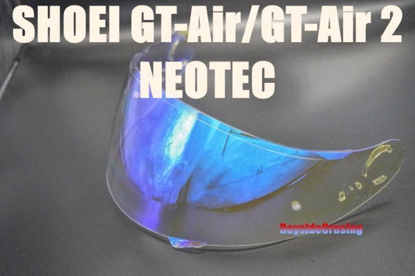 SHOEI GT-Air/GT-Air 2/ネオテック シールド Revoブルー