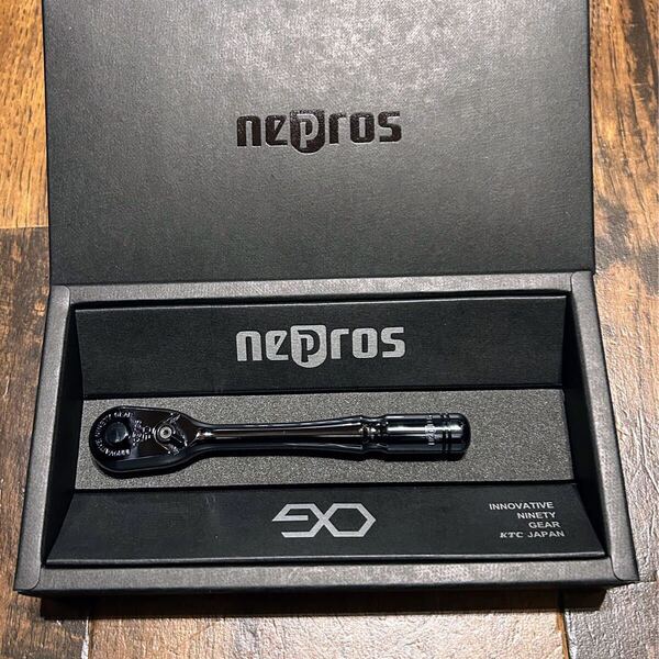 レア★限定★新品 ネプロス 鉄紺 6.3sq. ラチェット ハンドル nepros 1/4