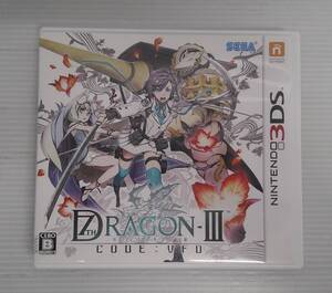 【開封品】ニンテンドー3DSソフト セブンスドラゴンIII code:VFD【擦れ有】