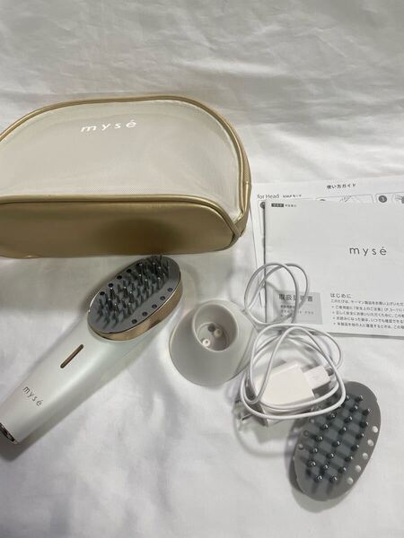 YAMAN myse ヤーマン ミーゼ スカルプリフト MS-80 美顔器 ホワイト