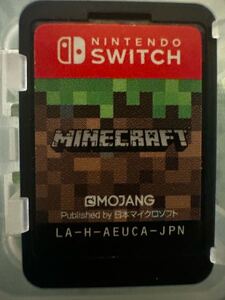 マインクラフト Minecraft Nintendo Switch スイッチ ソフトのみ カセットのみ