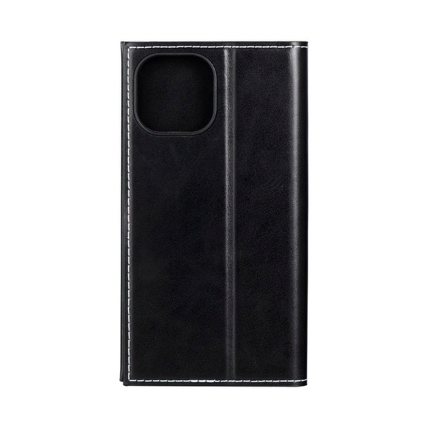 新品 未使用 保護 iPhone 13 mini 薄型 ケース ブラック 黒 PUレザーフラップケース「PRIME」