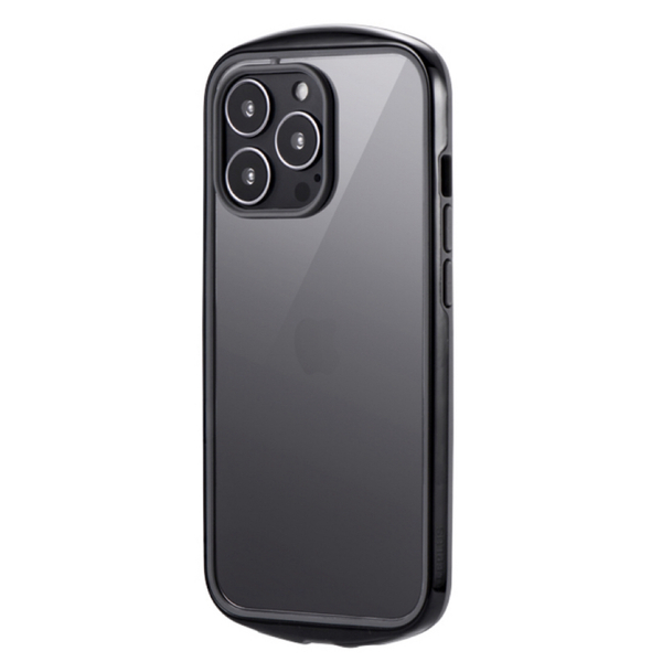 新品 iPhone 13 Pro 耐衝撃 ハイブリッドケース 透明 黒
