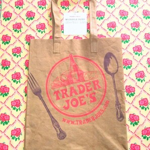 新品!未使用品!Trader Joe’sトレーダージョーズ ウォッシャブルペーパー グロッサリーバッグ