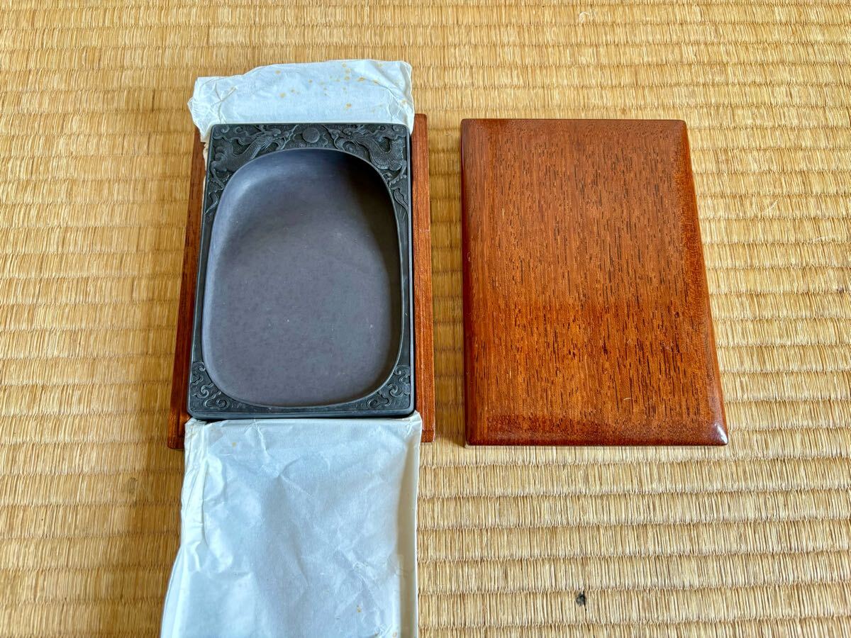 Yahoo!オークション - 【治】中国古玩 花鳥図彫石硯 中国硯 重さ
