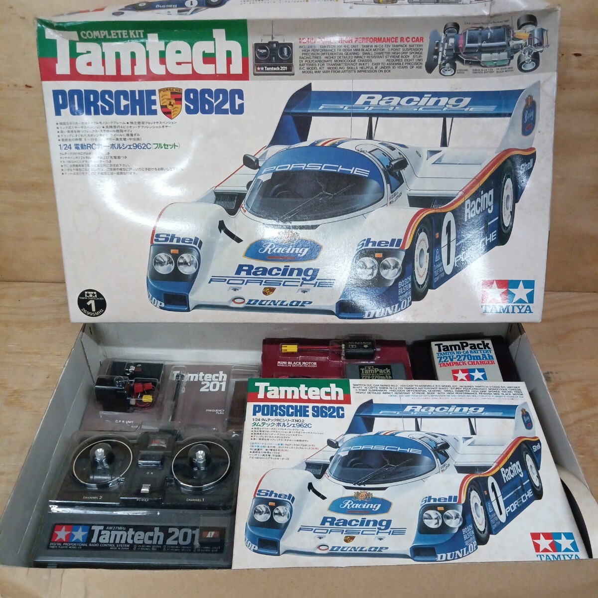 Yahoo!オークション -「タミヤ ポルシェ962」(ホビーラジコン