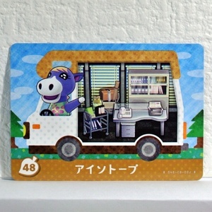 美品■アイソトープ48/amiibocard+アミーボカードプラス任天堂switchスイッチ3DSWiiあつまれどうぶつの森とびだせ動物の森ニンテンドーゲー