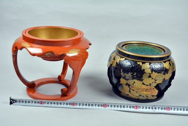 盃洗 杯洗 金蒔絵 花尽し 二点 箱有 Yahoo!オークション -「蒔絵 盃洗」の落札相場・落札価格