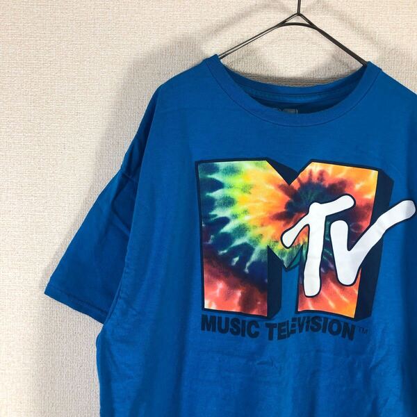 アメリカ古着 tシャツ 企業ロゴ MTV XL 1500