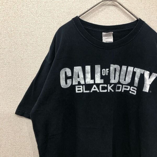 ギルダン tシャツ COD コールオブデューティー ゲーム プリント アメリカ古着 L 1555