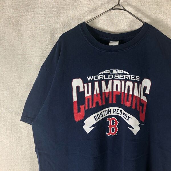 ギルダン tシャツ MLB レッドソックス アメリカ古着 L 1866