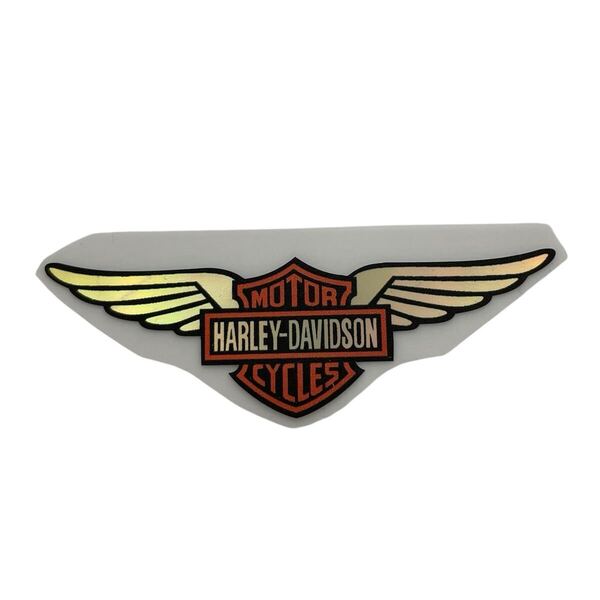 Harley-Davidson 90s 00s ミラー デカール USA ハーレーダビッドソン ステッカー 防水 ウイング ロゴ バーアンドシールド シール