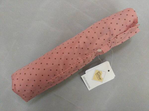 折りたたみ傘 超軽量 レディース 雨傘 カーボン ドット ピンク 新品
