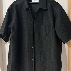 monkey time Raschel Lace Shirt モンキータイム ラッセル レースシャツ ブラック XLサイズ United Arrows Beauty&Youth