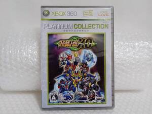 未開封+廃盤品+難あり BANPRESTO Xbox360 PLATINUM COLLECTION スーパーロボット大戦XO バンプレスト プラチナコレクション