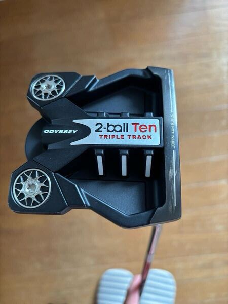 オデッセイ 2ボール テン トリプルトラックパター 2-BALL TEN TRIPLE TRUCK 34インチ 中古