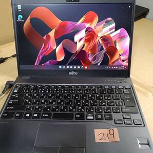 送料無料 (管理番号.219)富士通 FUTRO MU937 Windows11 64bit Intel Celeron 3865U CPU@ 1.80GHz /RAM4G/SSD128G//13incW