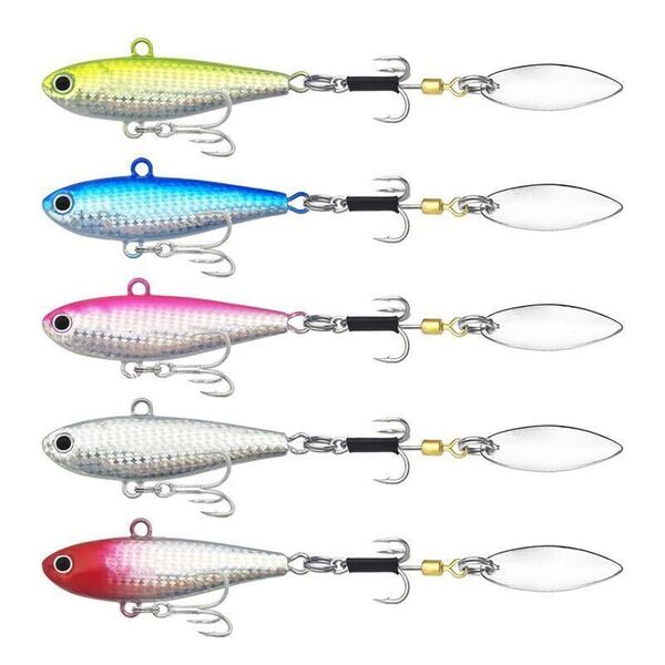 No.113 スピンテールジグ 20g 5個セット 青物 ヒラメ シーバス メタルバイブ