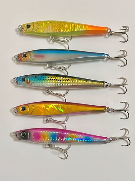No.193 デュエル(DUEL) ハードコア モンスターショット(s) 風 50g 110mmシンキングペンシル シーバス 青物
