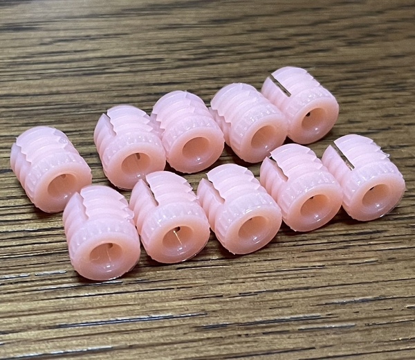 ビンディング ネジ穴補修用 プラスチックインサート 10個 追加可能 【auction by polvere_di_neve】 アンカー インビス conquest vola