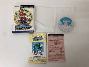 スーパーマリオサンシャイン GAME CUBE ソフト ゲームキューブ 【中古、動作未確認】