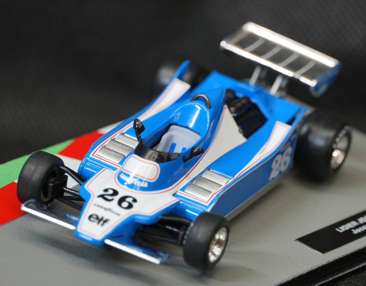 1/43　リジェ フォード JS11　 J.ICKX　GITANES仕様 F1 model Minichamps 1/43 Ligier Ford JS11 1979 #25 J. Ickx