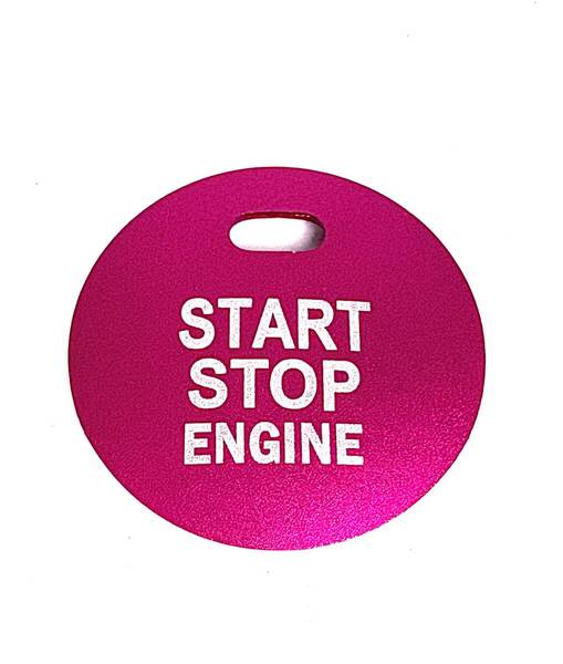 トヨタ ピンク エンジン スターター スイッチ カバー ノア 70 系 ZRR70G ZRR75G ZRR70W ZRR75W YY X S Si G G`s
