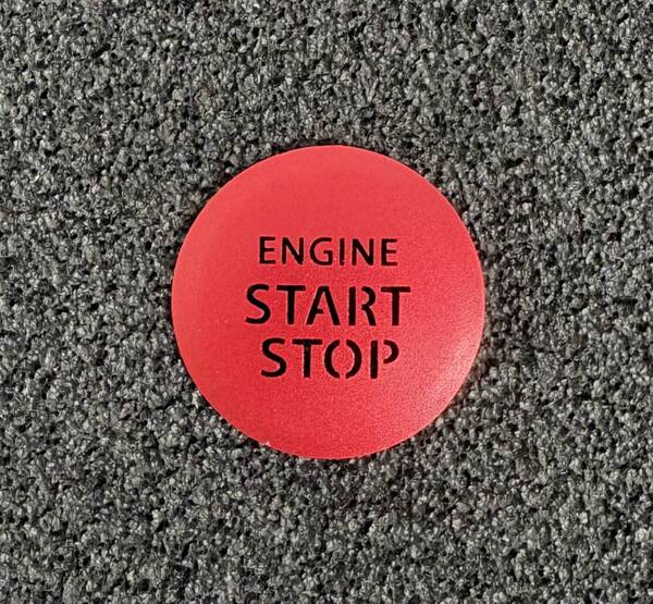 スズキ ワゴンRスティングレー MH23S X T TS リミテッド リミテッドII エンジン スターター スイッチ カバー 赤