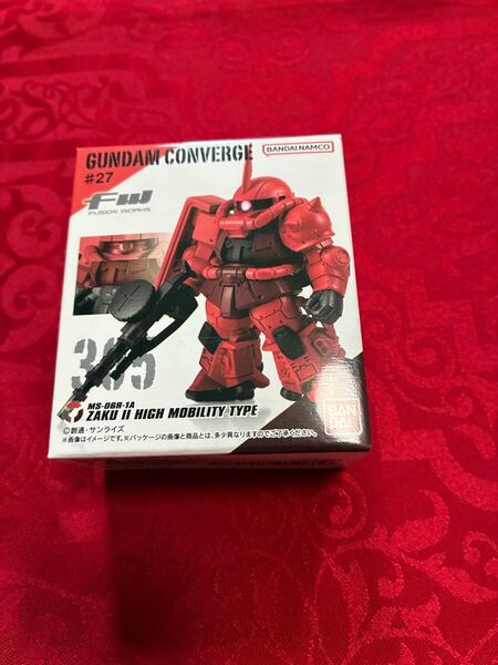 FW GUNDAM CONVERGE ♯27 シャア専用高機動型ザクⅡ