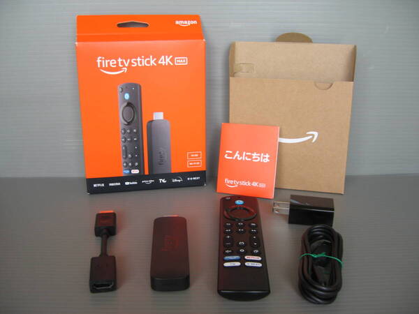 未使用に近い Amazon fire tv stick 4K MAX 管理No.C24