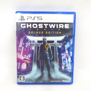 KR90221 ソニー ゲームソフト PS5用 Ghostwire: Tokyo ゴーストワイヤートウキョウ 中古