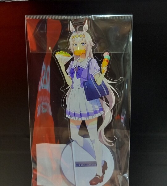 オグリキャップ アクリルスタンド TOPPA!!! BASE AKIBA ウマ娘 シンデレラグレイ 秋葉原駅 アクスタ アクリルフィギュア
