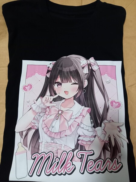 Milk Tears Tシャツ ゆいみす 地雷ちゃん ドン・キホーテ みるてぃあ コラボカフェ ドン・キホーテ ドンキ ミルティア