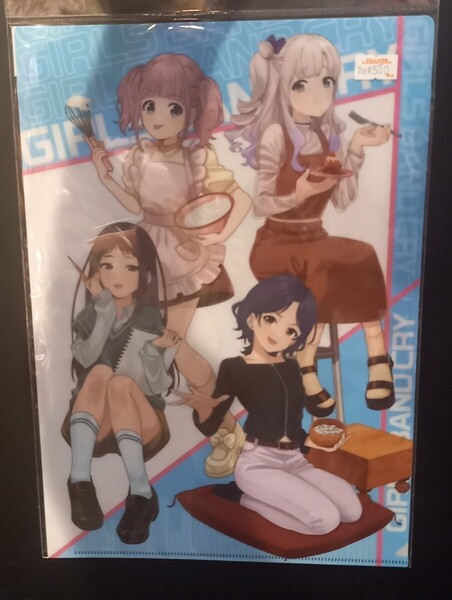 A4クリアファイル ヴィレッジヴァンガード ヴィレヴァン ダイヤモンドダスト ヒナ ナナ リン アイ ガールズバンドクライ ガルクラ ダイダス