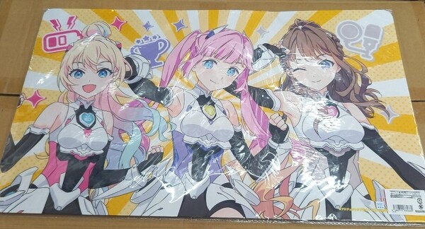 藤島慈 大沢瑠璃乃 安養寺姫芽 ファンファーレ!!! みらくらぱーく! 蓮ノ空女学院 ラブライブ! ラバーマット デスクマット プレイマット