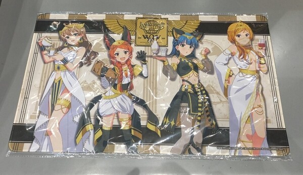 ラバーマット MILLION ANCIENT デスクマット プレイマット アイドルマスター ミリオンライブ! 桜守歌織 大神環 七尾百合子 百瀬莉緒