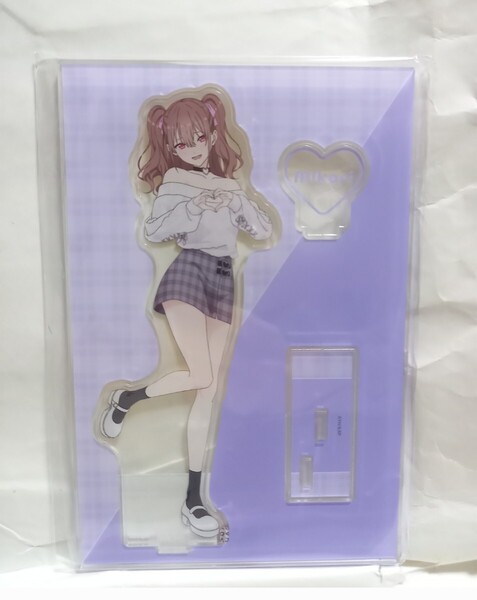 橘美花莉 チェック柄コーデver. パーツ付きBIGアクリルスタンド アクスタ アクリルフィギュア 2.5次元の誘惑 にごリリ
