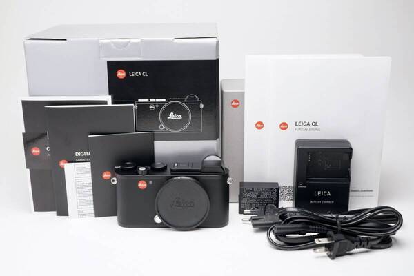 ライカ認定中古 美品 Leica CL Black 元箱、1年保証付き