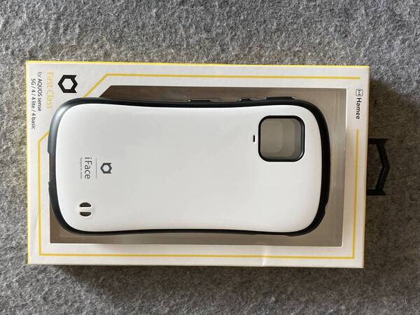 送料込 即決 Hamee iFace First Class for AQUOS sense 5G / 4lite / 4basic ホワイト スマホケース 美品