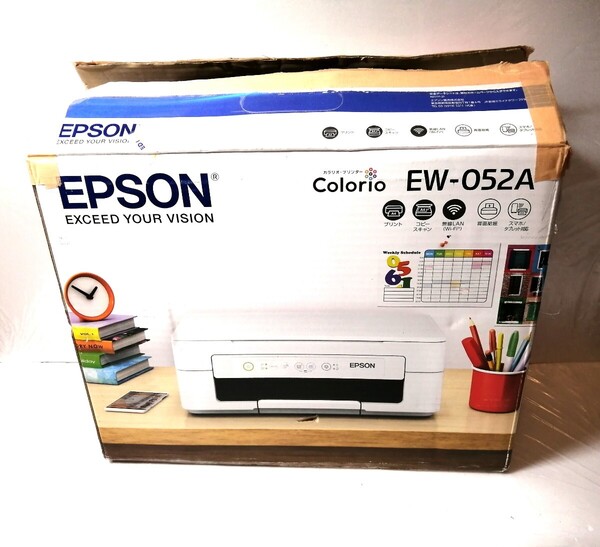 EPSON エプソン インクジェットプリンター EW-052A 未開封インク付属