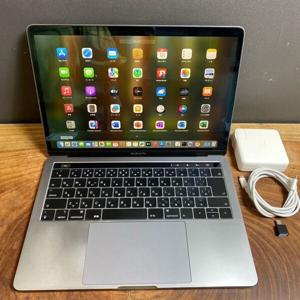 「美品新品バッテリー」Apple MacBook PRO Retina 13inch 2018/CPUi5 2.3GHZ/16GB/SSD1TB/Windows11/office2024/CJ410