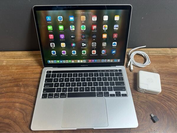 「美品」Apple MacBook PRO Retina 13inch 2020/CPUi5 2.0GHZ/32GB/SSD512GB/Windows11/office2024/CJ413