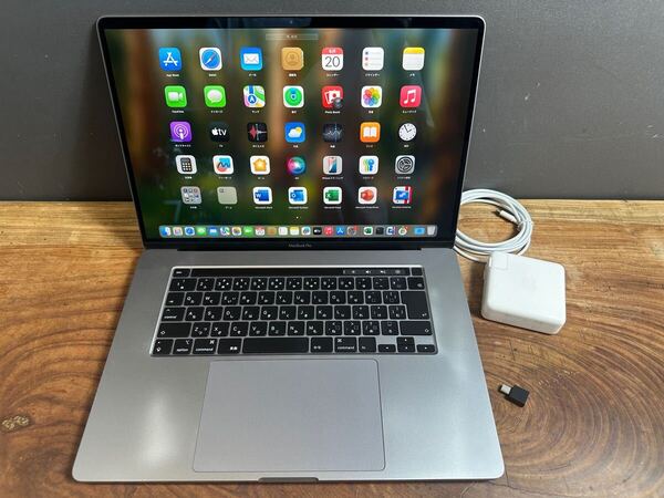 「最上位美品」Apple MacBook PRO Retina 16inch 2019/CPUi9 2.4GHZ/32GB/SSD1TB/GPU4GB/Ofice2024/Windows11/CJ415