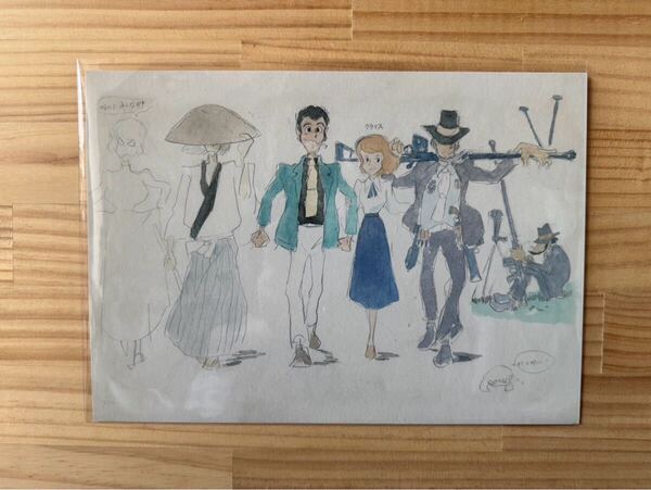 【非売品】宮崎駿監督作品「カリオストロの城」これが出発点だ。パンフレット ルパン三世(検 複製原画 ポスター ジブリ 宮崎駿