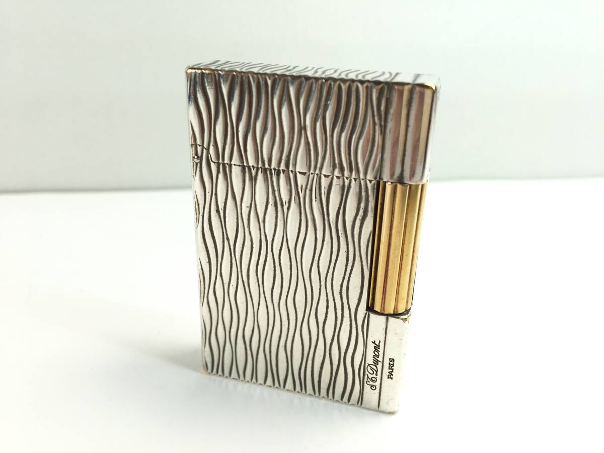 S.T. Dupont 波模様ライター Yahoo!オークション -「(波 nami)」(デュポン) (ライター)の落札
