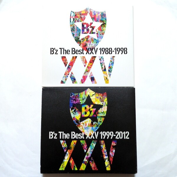 送料無料 B'z ベストアルバム 「B'z The Best XXV 1988-1998」 「B'z The Best XXV 1999-2012」 初回限定盤・4CD+2DVD